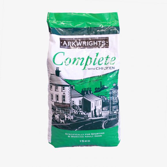 arkwrights complete chicken dog food 15kg